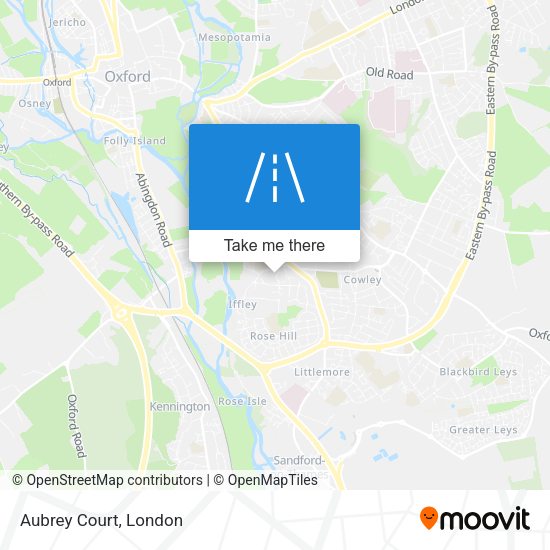 Aubrey Court map
