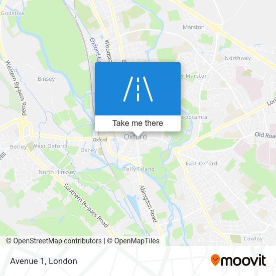 Avenue 1 map