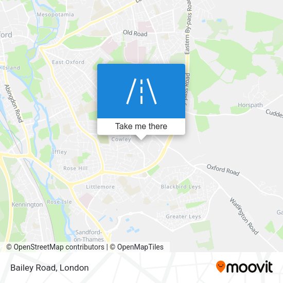 Bailey Road map