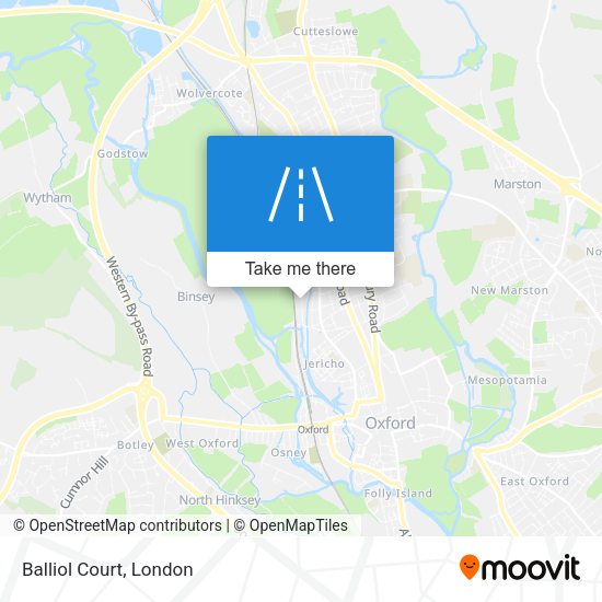 Balliol Court map