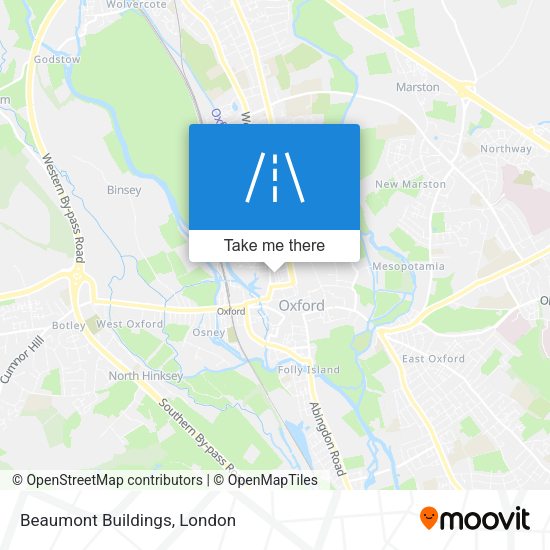 Beaumont Buildings map