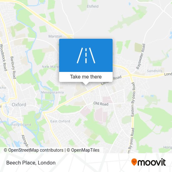 Beech Place map
