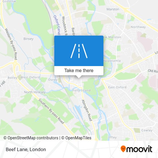 Beef Lane map