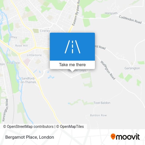 Bergamot Place map