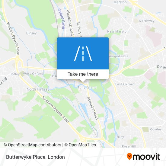 Butterwyke Place map