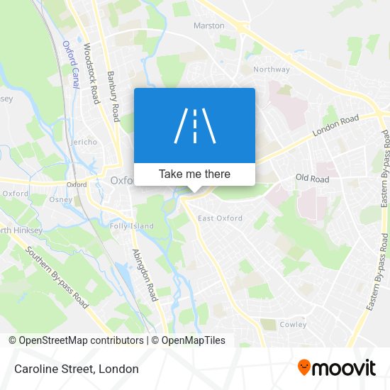 Caroline Street map