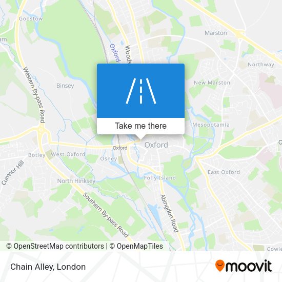 Chain Alley map