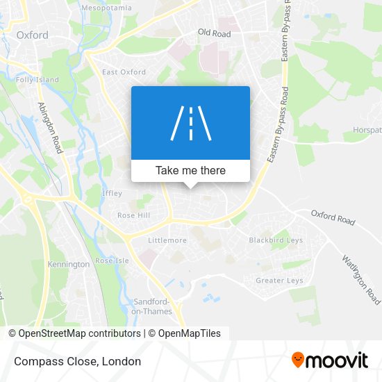 Compass Close map