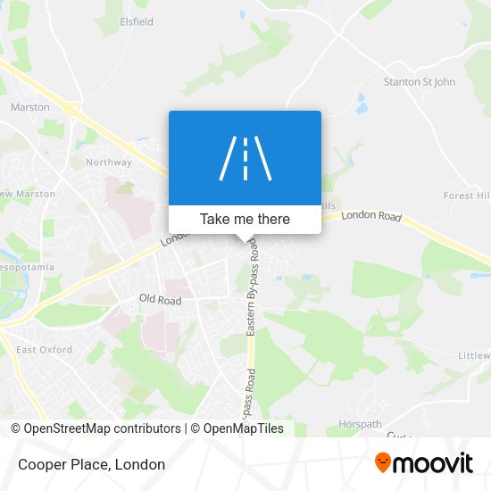 Cooper Place map