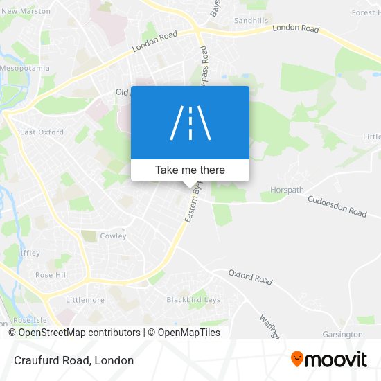 Craufurd Road map