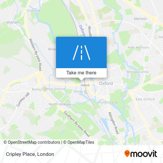 Cripley Place map