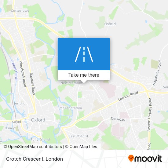 Crotch Crescent map