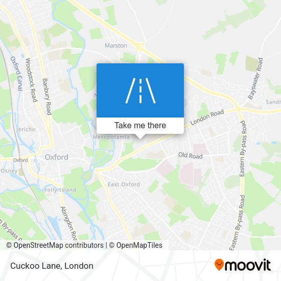 Cuckoo Lane map