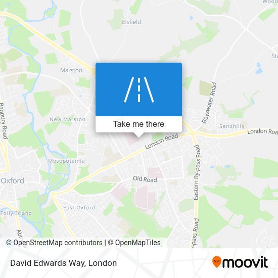 David Edwards Way map