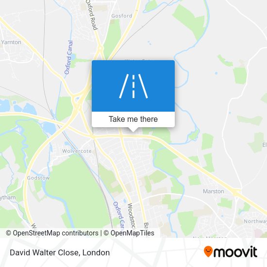 David Walter Close map