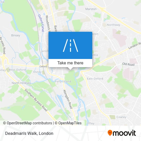 Deadman's Walk map