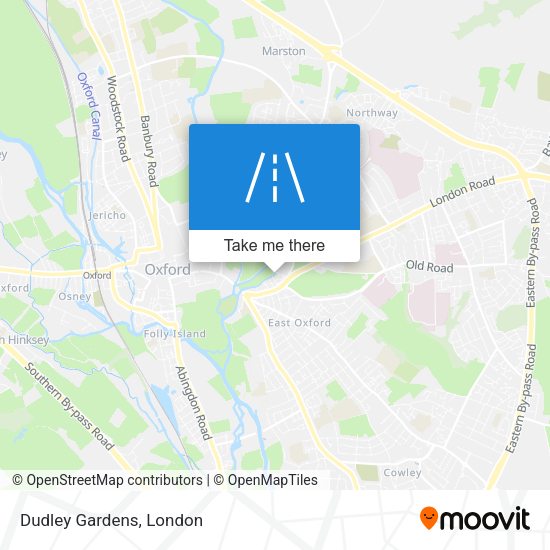 Dudley Gardens map