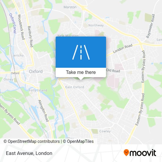 East Avenue map