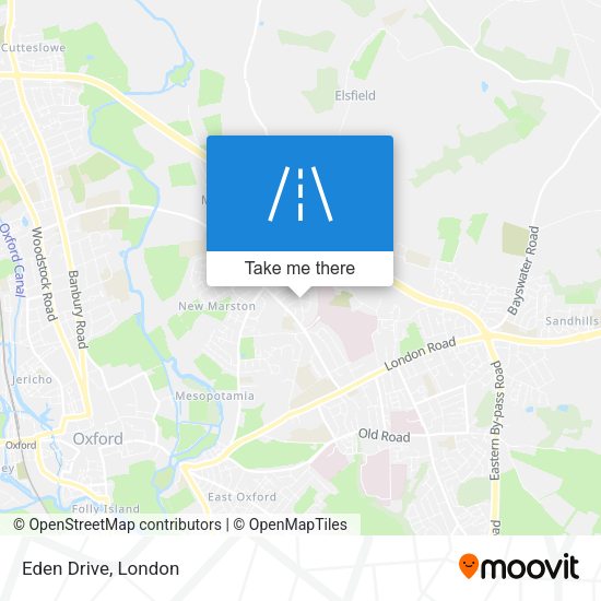 Eden Drive map