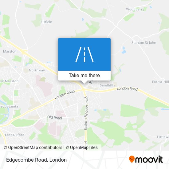 Edgecombe Road map