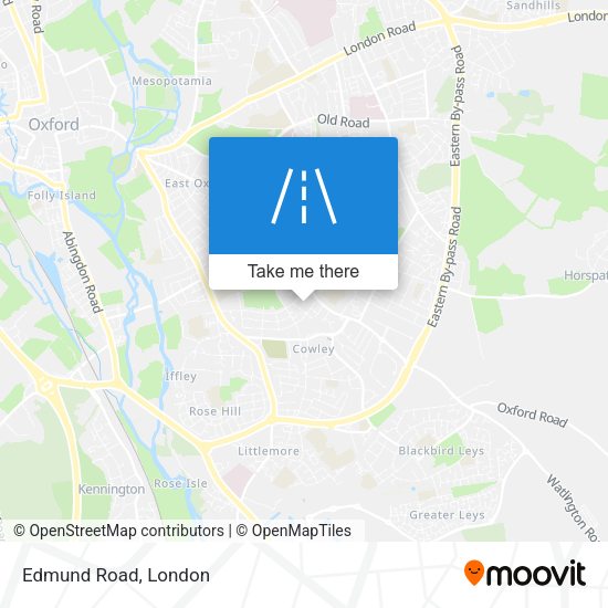 Edmund Road map
