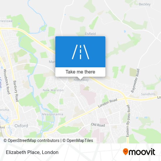 Elizabeth Place map