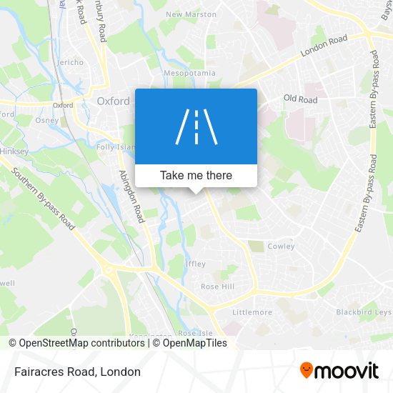 Fairacres Road map
