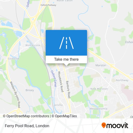 Ferry Pool Road map