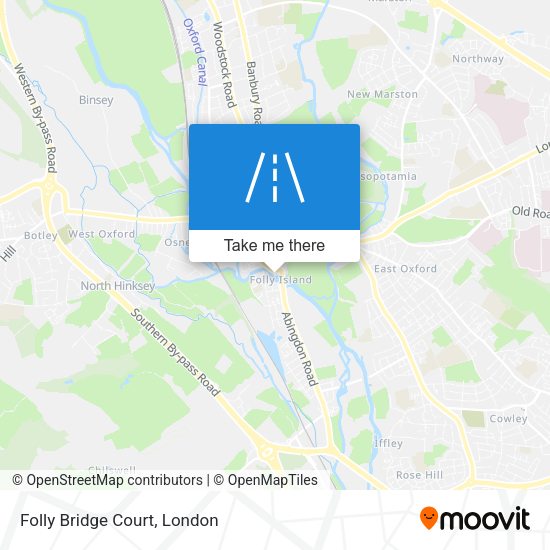 Folly Bridge Court map