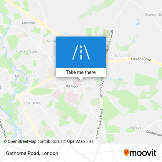 Gathorne Road map