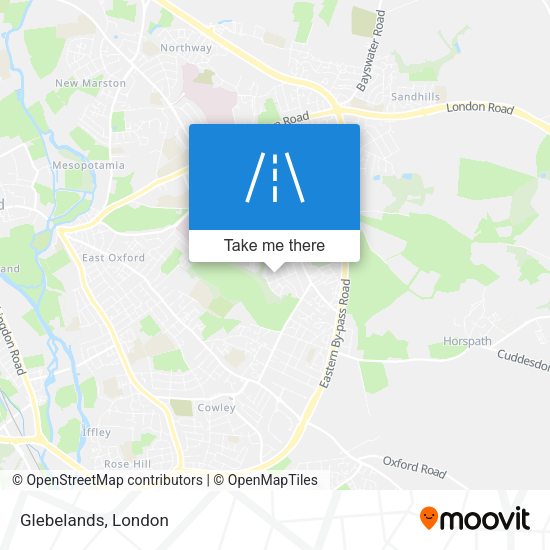 Glebelands map
