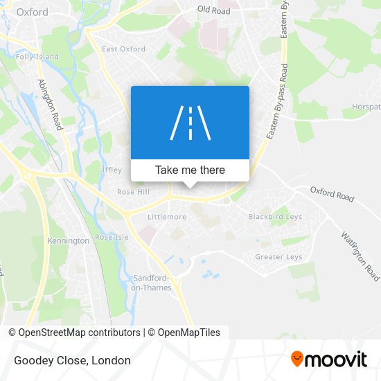 Goodey Close map