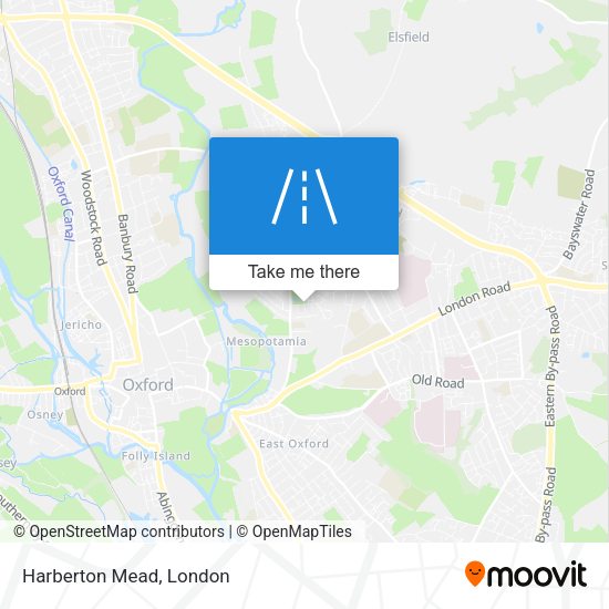 Harberton Mead map