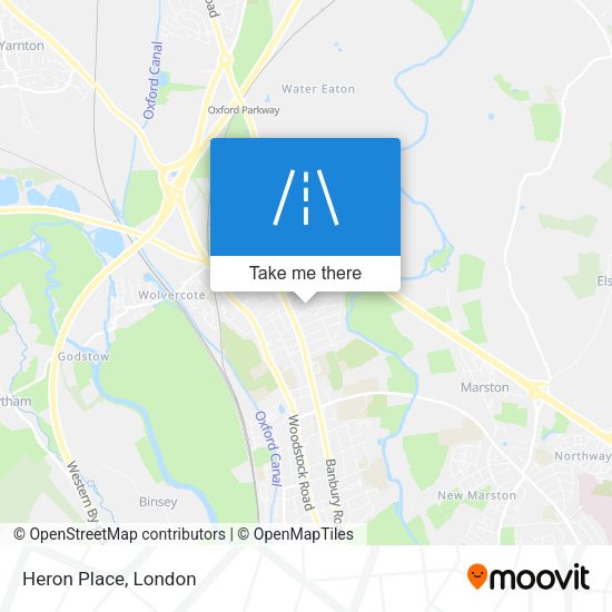 Heron Place map