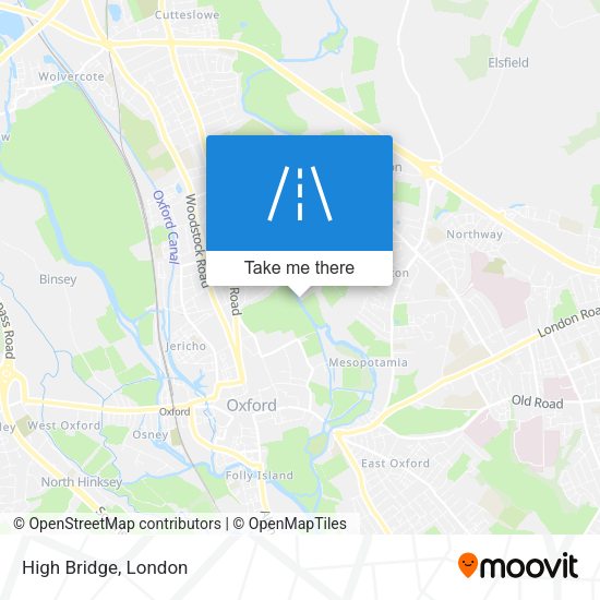 High Bridge map