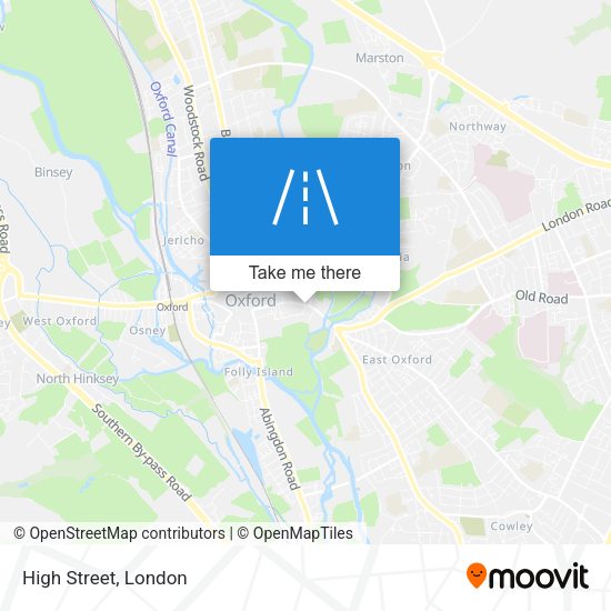 High Street map