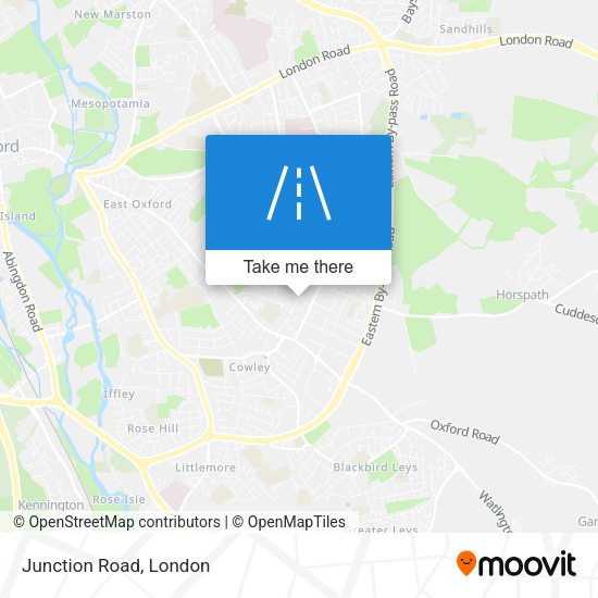 Junction Road map