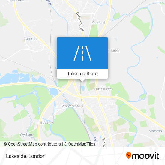 Lakeside map
