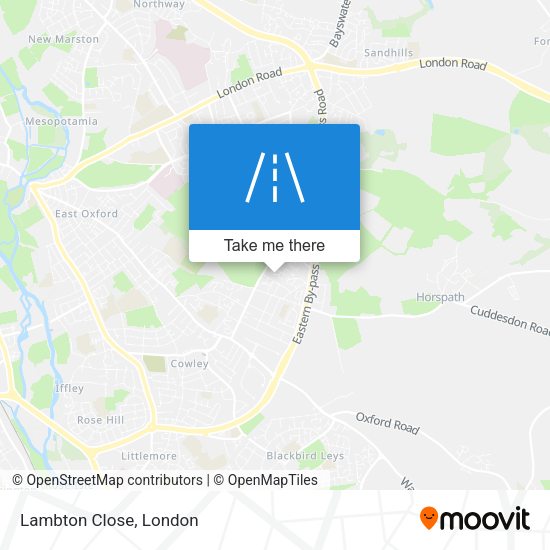 Lambton Close map