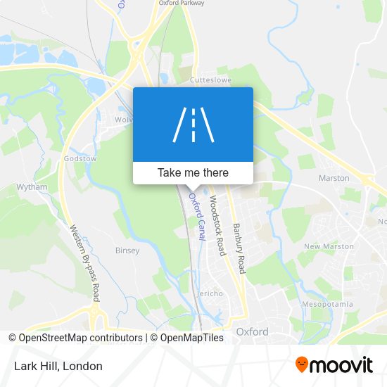 Lark Hill map