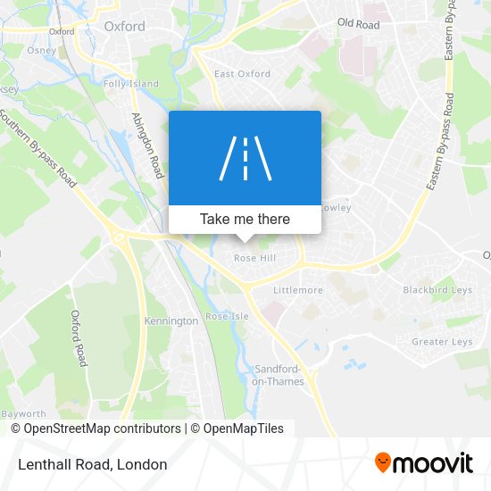 Lenthall Road map