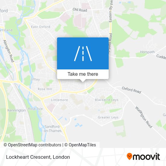Lockheart Crescent map