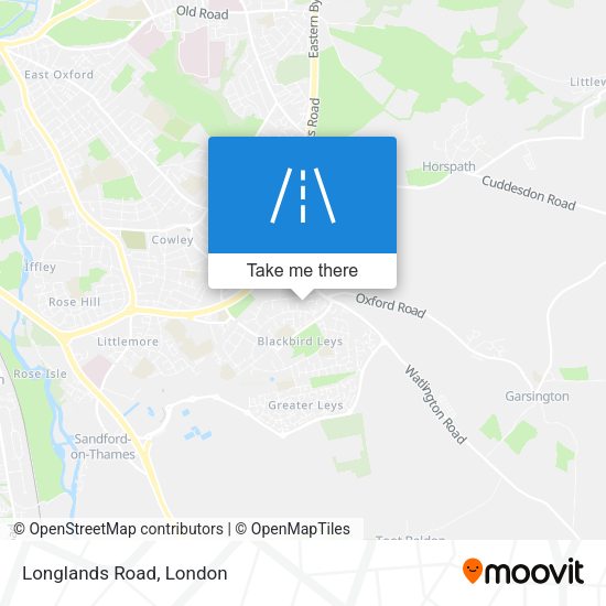 Longlands Road map