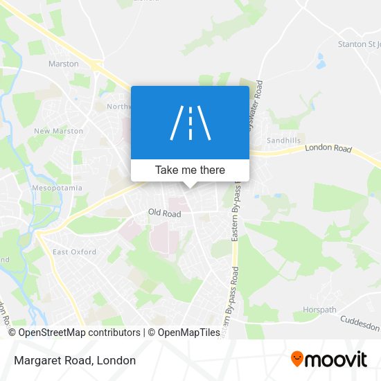 Margaret Road map