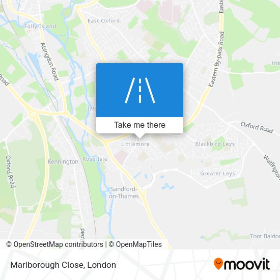 Marlborough Close map