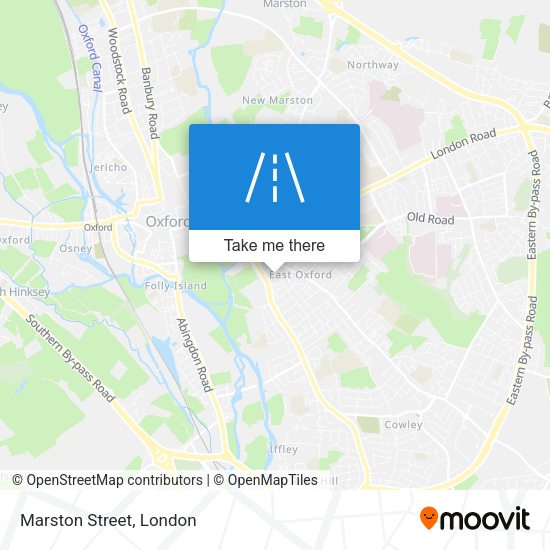 Marston Street map