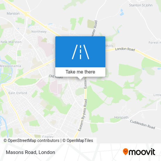 Masons Road map