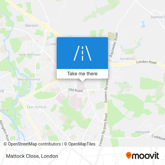 Mattock Close map