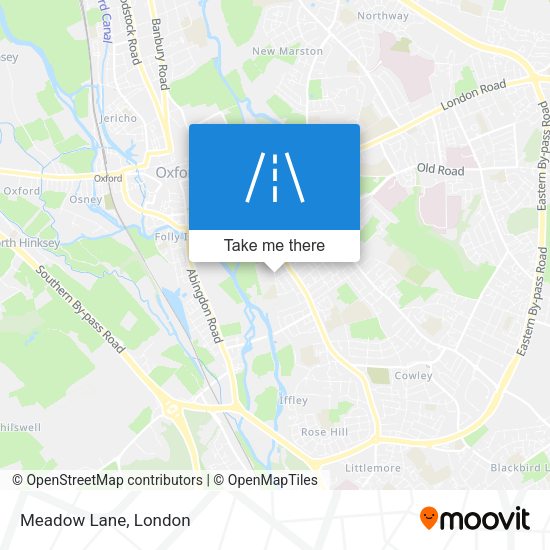 Meadow Lane map