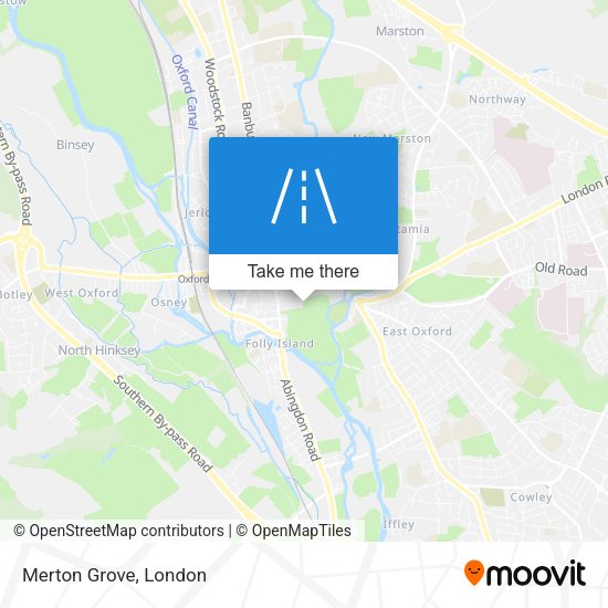 Merton Grove map